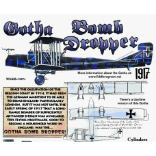 Gotha G V bommenwerper - nacht - 1:60