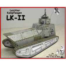 Duitse LK II tank in 1:72