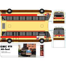 Amerikaanse GMC bus
