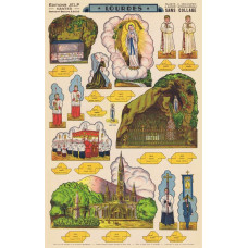 Grot van Lourdes - opzetfiguren - groot