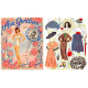 Ava Gardner - 1952 - papieren aankleedpopje - groot