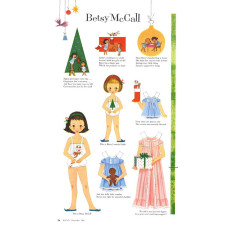 Betsy McCall Kerst aankleedpopjes - 1958