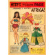 Hedy Wolfe in Afrika aankleedpopje
