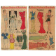 Jane Arden - oude papieren aankleedpopjes - groot