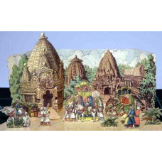 India diorama - groot
