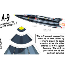 A-9 raket in 1:72