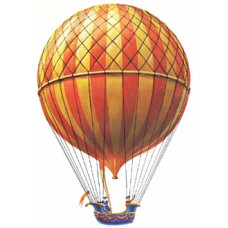 Charles waterstofgas ballon - 1783 - groot