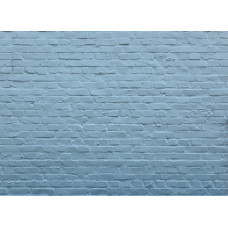 Blauwe muur - A4 zelfklevend